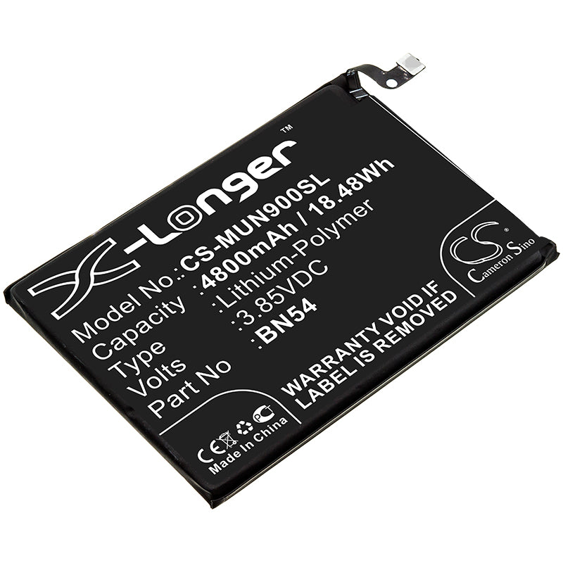 CS-MUN900SL Replacement Battery – Compatible with M2003J15SC, M2003J15SG, M2003J15SS, Note 9, Redmi 10X 4G