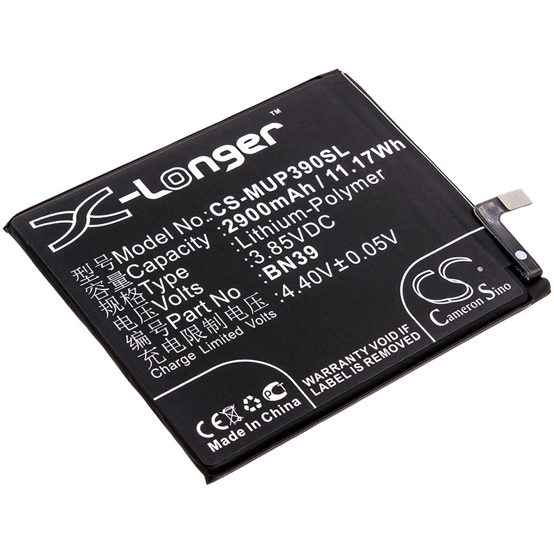 CS-MUP390SL Replacement Battery – Compatible with M1901F9E, M1901F9T, Mi Play