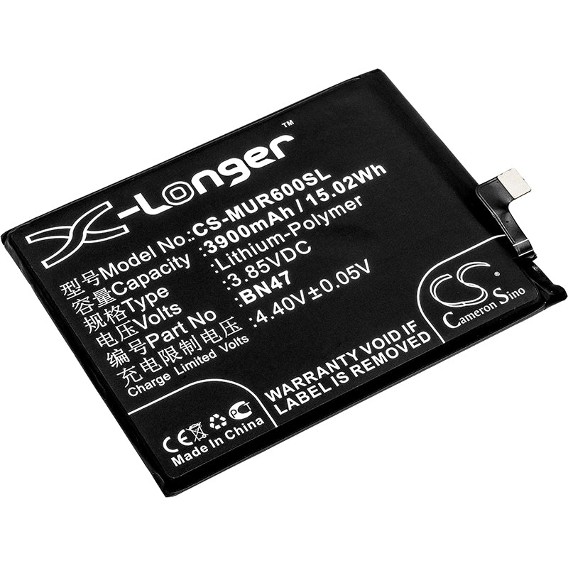 3.85V 3900mAh/15.02Wh Li-Polymer Mobile/SmartPhone Battery for Xiaomi