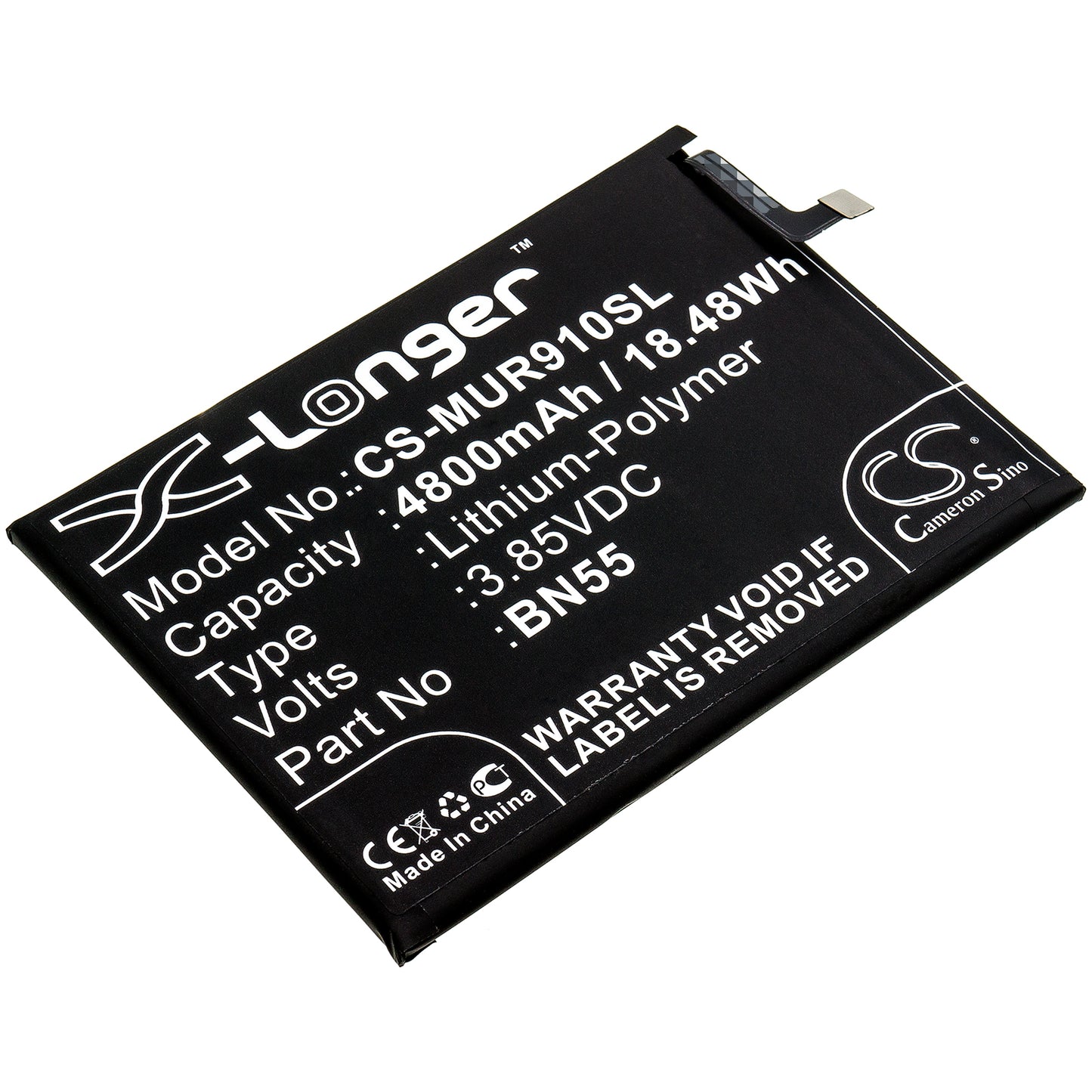 CS-MUR910SL Replacement Battery – Compatible with M2003J6CI, Poco M2 Pro, Poco M2 Pro Premium