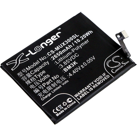 3.85V 2650mAh/10.20Wh Li-Polymer Mobile/SmartPhone Battery for Xiaomi