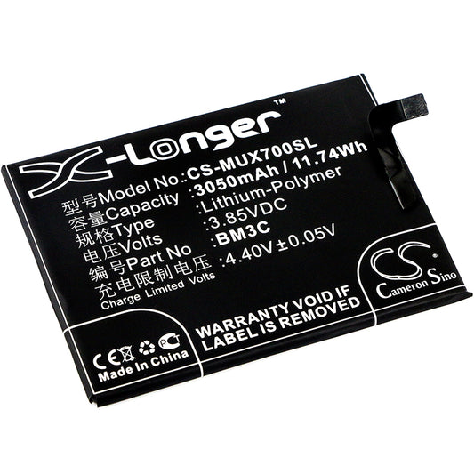 3.85V 3050mAh/11.74Wh Li-Polymer Mobile/SmartPhone Battery for Xiaomi