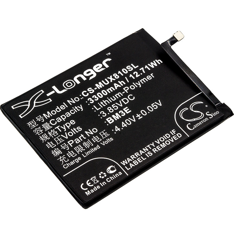 3.85V 3300mAh/12.71Wh Li-Polymer Mobile/SmartPhone Battery for Xiaomi