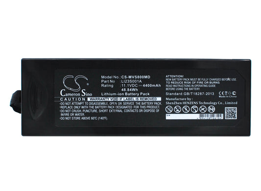 11.1V 4400mAh/48.84Wh Li-ion Medical Battery for Mindray