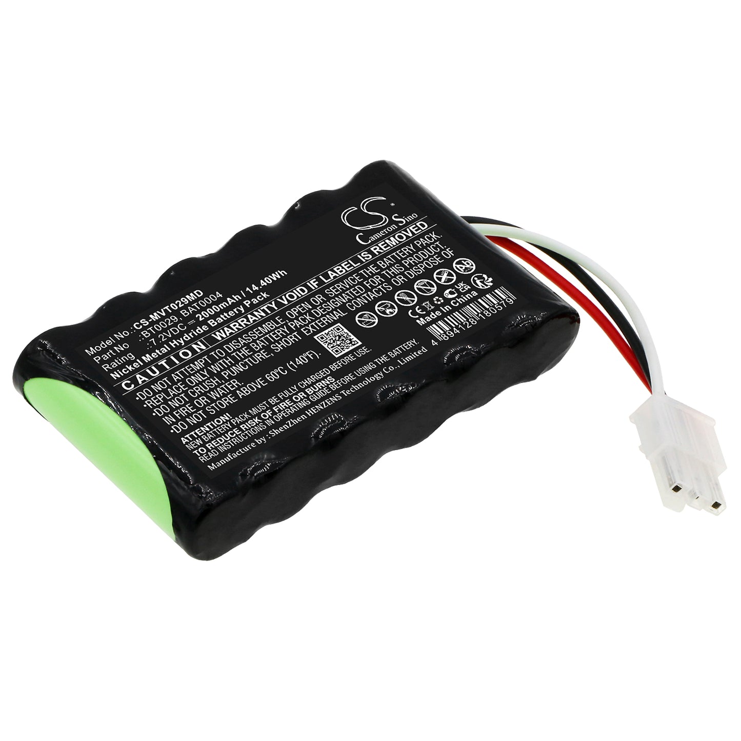 CS-MVT029MD Replacement Battery – Compatible with APM/APM2, Nicolet Vascular, Summit Doppler, Versalab Vascular Doppler, Viasys