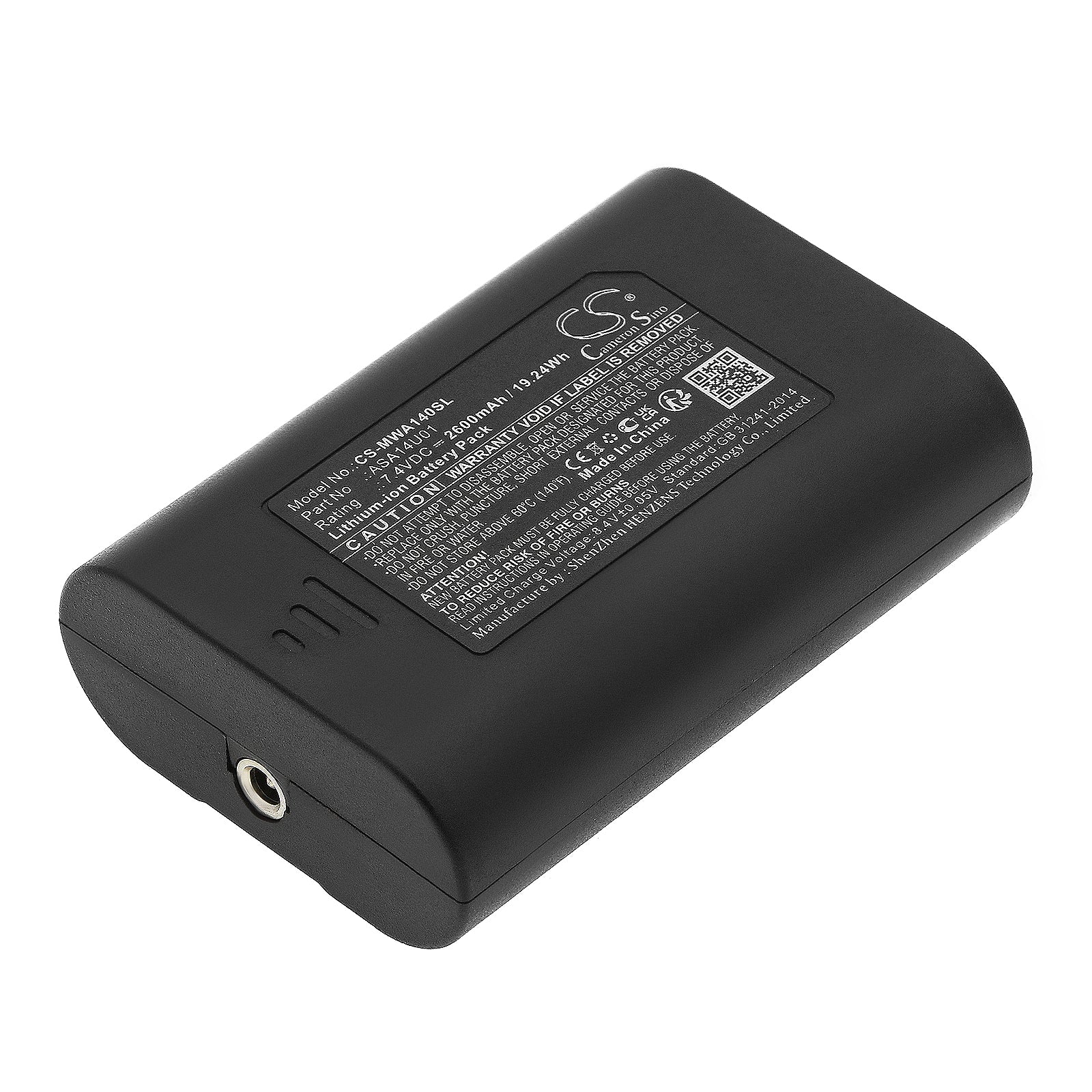 CS-MWA140SL Replacement Battery – Compatible with Fieldsheer, gloves, Jackets, Vests
