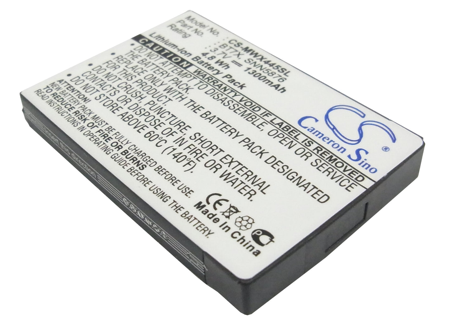 3.7V 1300mAh Li-ion Mobile/SmartPhone Battery for Motorola