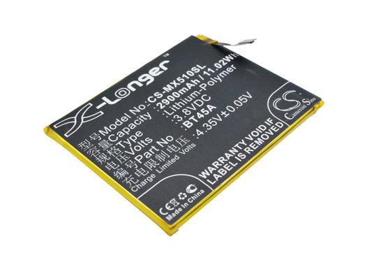 3.8V 2900mAh/11.02Wh Li-Polymer Mobile/SmartPhone Battery for Meizu