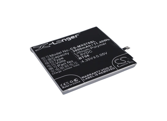 3.8V 3000mAh/11.40Wh Li-Polymer Mobile/SmartPhone Battery for Meizu