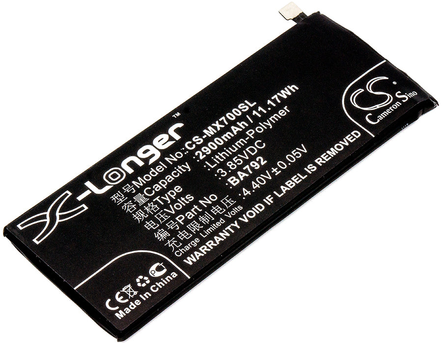 3.85V 2900mAh/11.17Wh Li-Polymer Mobile/SmartPhone Battery for Meizu