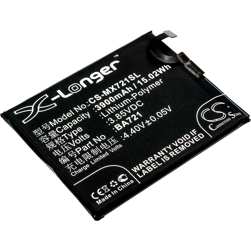 3.85V 3900mAh/15.02Wh Li-Polymer Mobile/SmartPhone Battery for Meilan