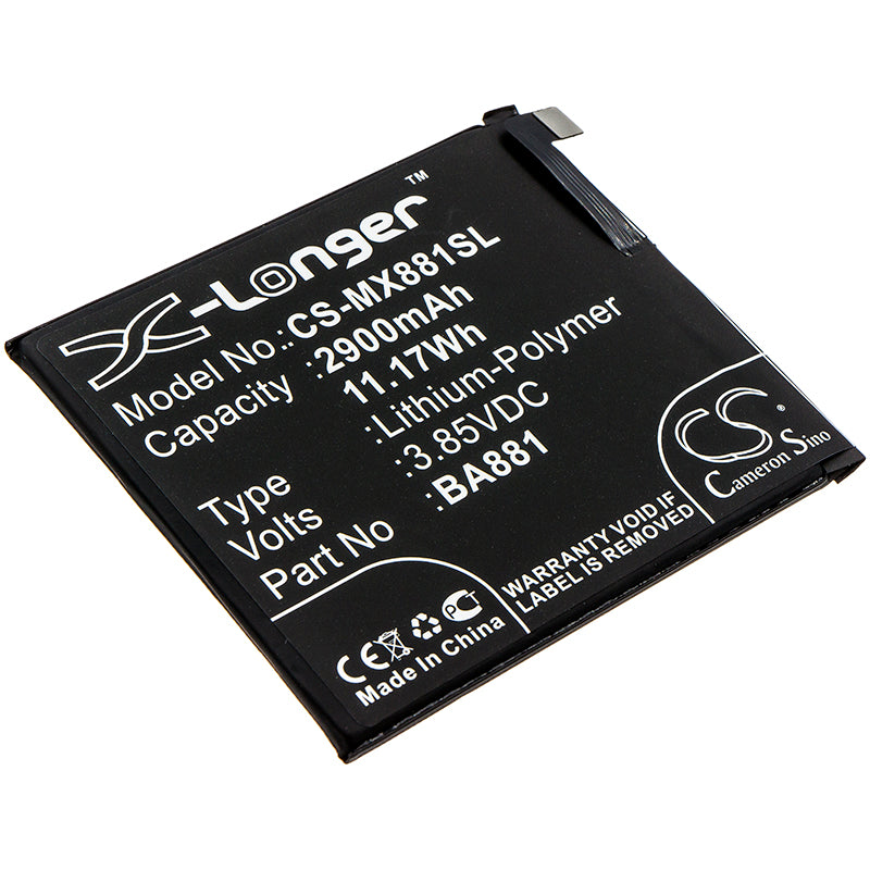 CS-MX881SL Replacement Battery – Compatible with 15, 15 Dual SIM, 15 Dual SIM TD-LTE, M881Q