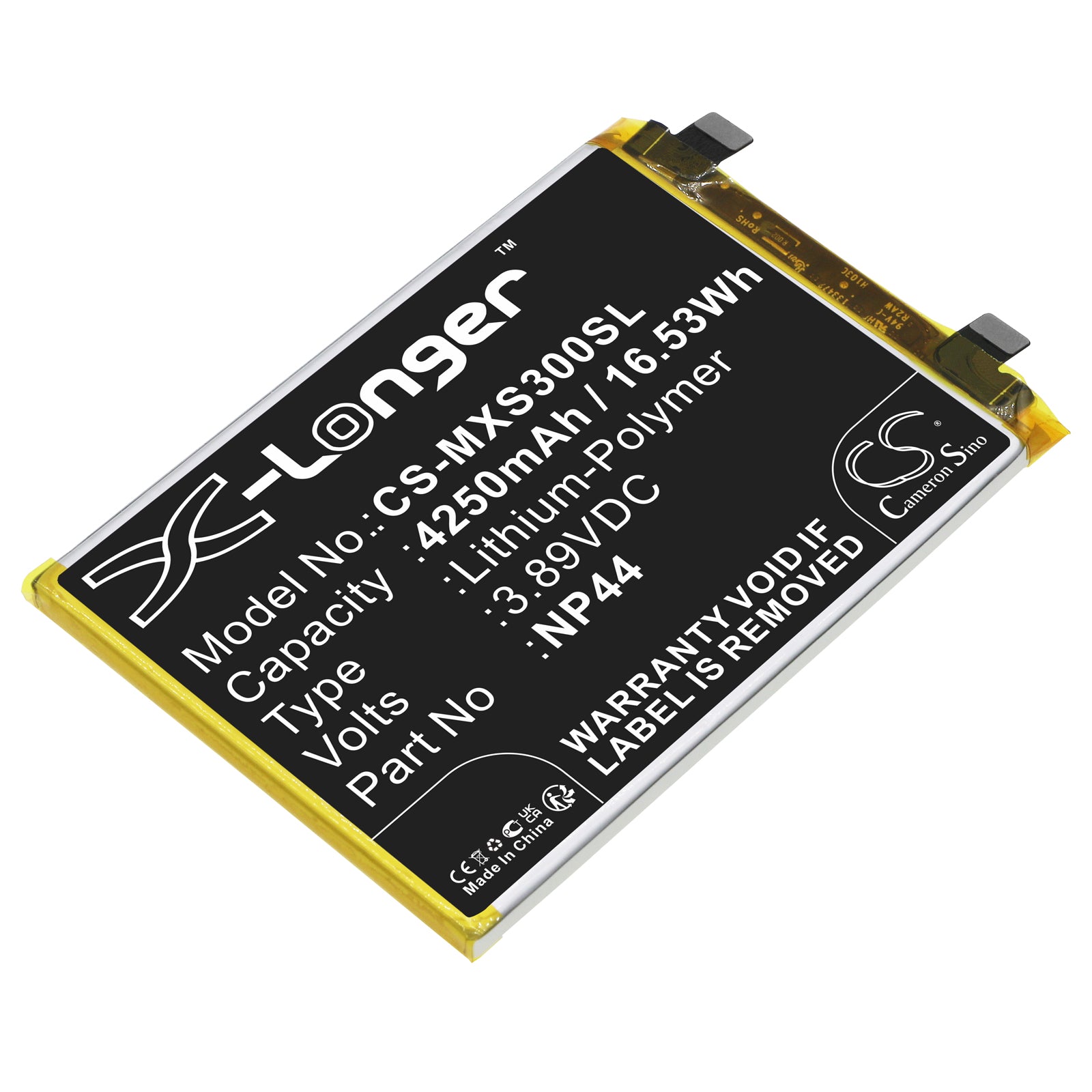 CS-MXS300SL Replacement Battery – Compatible with Moto S30 Pro, XT2243-2