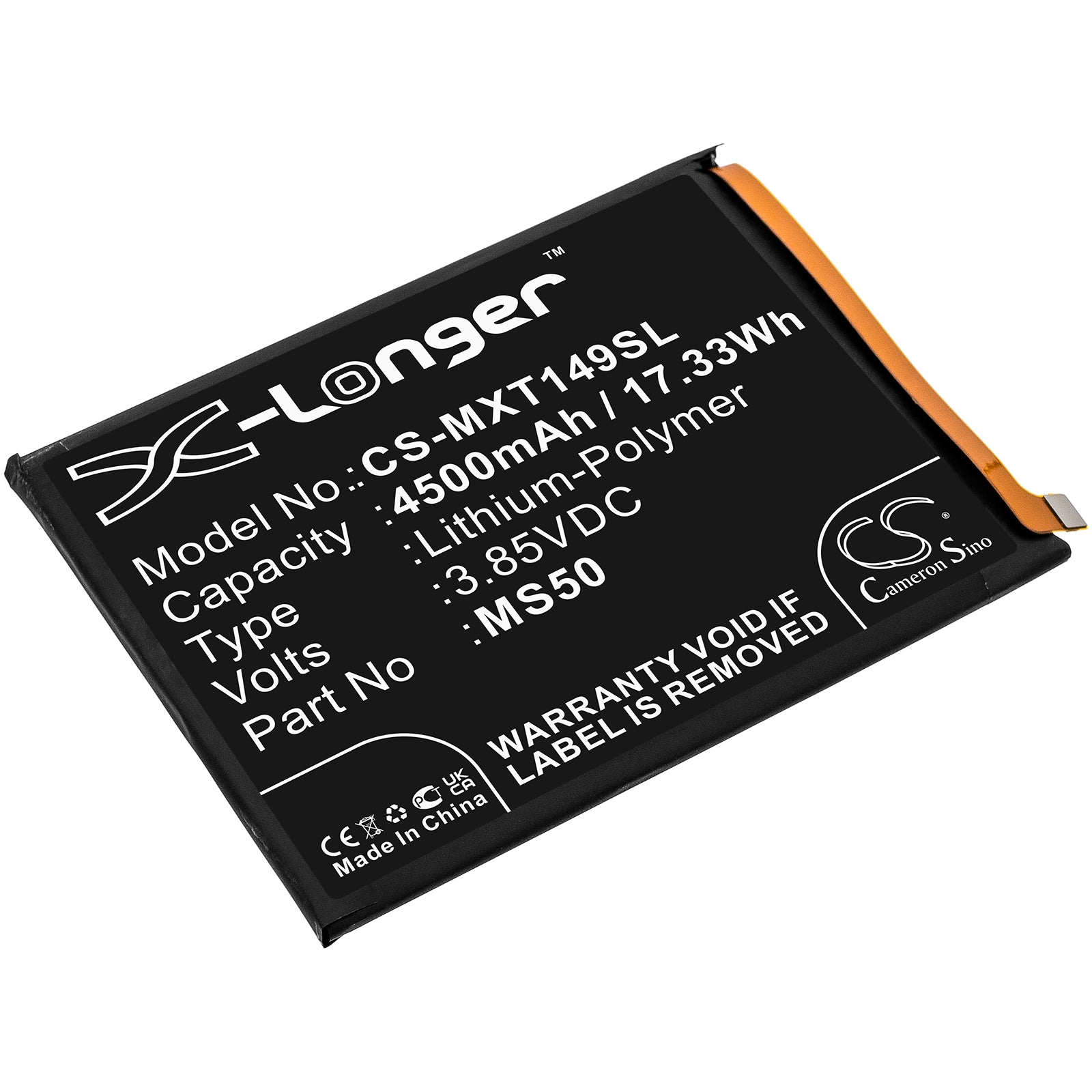 CS-MXT149SL Replacement Battery – Compatible with Moto G50 5G, Moto G50 5G 2021, XT2149, XT2149-1