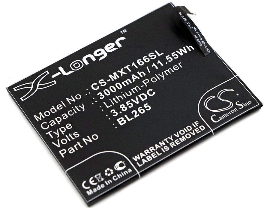 3.85V 3000mAh/11.55Wh Li-Polymer Mobile/SmartPhone Battery for Motorola