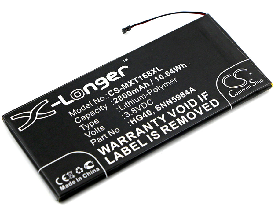 3.8V 2800mAh/10.64Wh Li-Polymer Mobile/SmartPhone Battery for Motorola