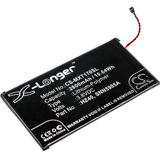 3.8V 2800mAh/10.64Wh Li-Polymer Mobile/SmartPhone Battery for Motorola