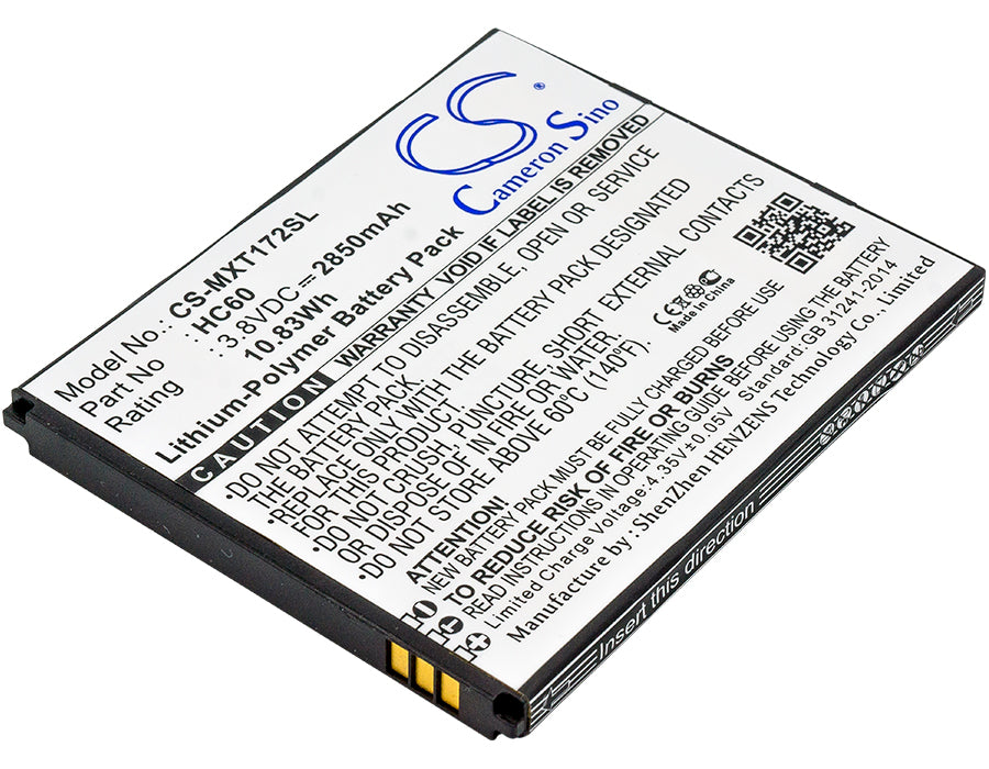 3.8V 2850mAh/10.83Wh Li-Polymer Mobile/SmartPhone Battery for Motorola