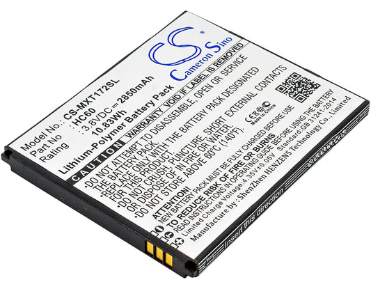 3.8V 2850mAh/10.83Wh Li-Polymer Mobile/SmartPhone Battery for Motorola