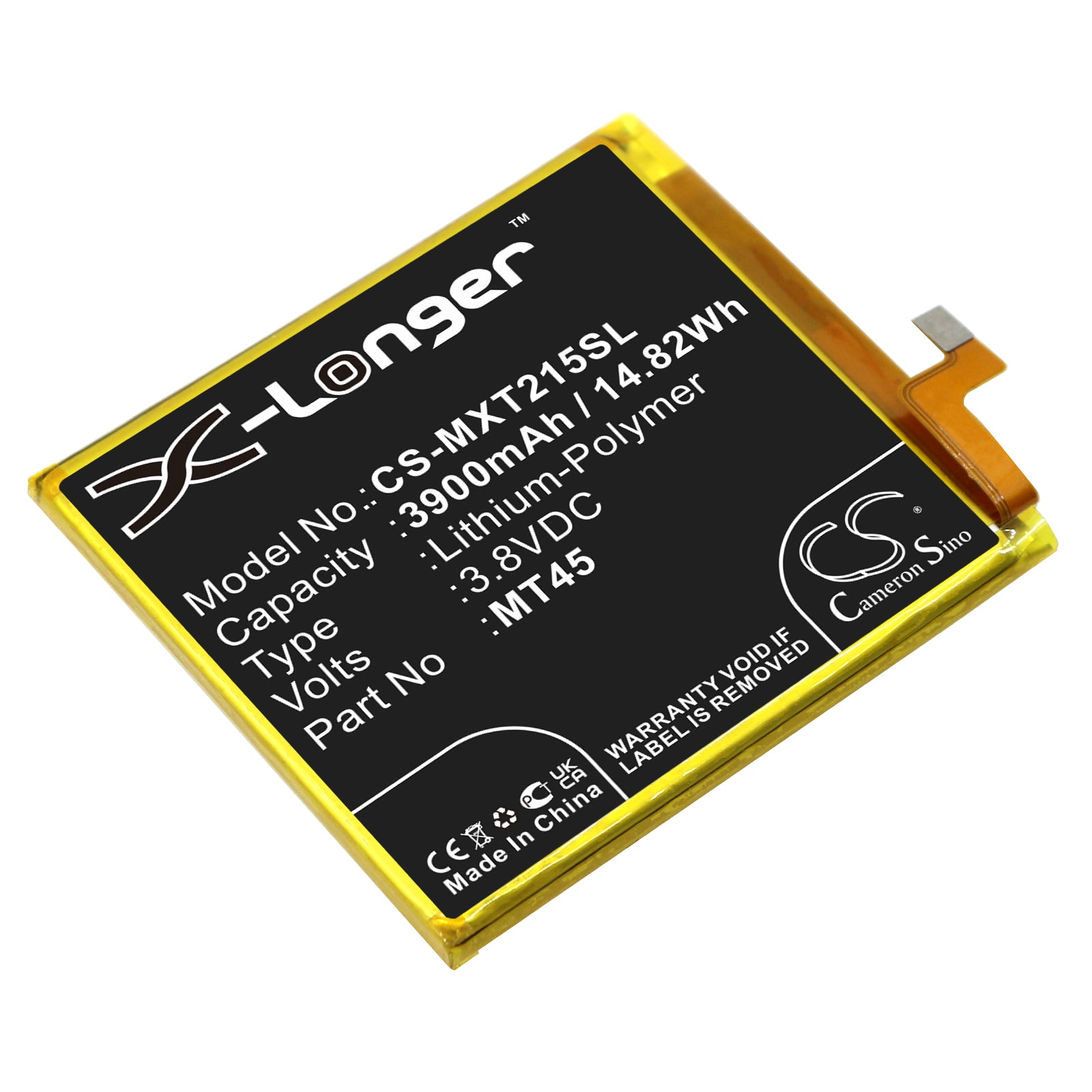 CS-MXT215SL Replacement Battery – Compatible with Edge 20 Pro, Edge 20 Pro 5G, Moto Edge S Pro 5G, XT2153, XT2153-1