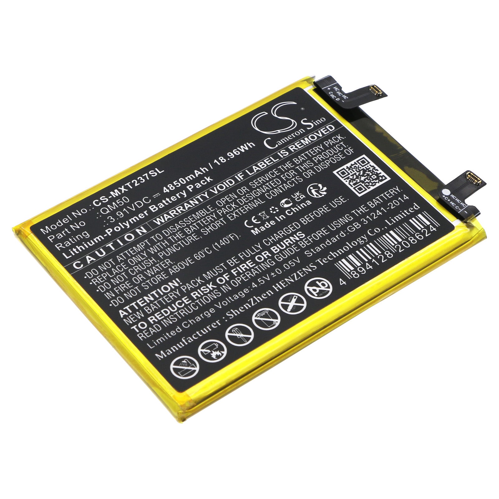 CS-MXT237SL Replacement Battery – Compatible with EDGE 40 NEO, XT2307-1, XT2307-2, XT2307-3