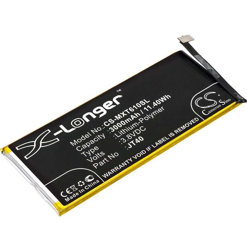 3.8V 3000mAh/11.40Wh Li-Polymer Mobile/SmartPhone Battery for Motorola
