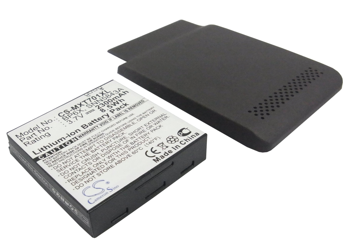 3.7V 2300mAh/8.51Wh Li-ion Mobile/SmartPhone Battery for Motorola