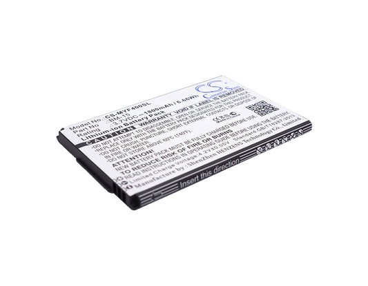 3.7V 1800mAh/6.66Wh Li-ion Mobile/SmartPhone Battery for Myphone