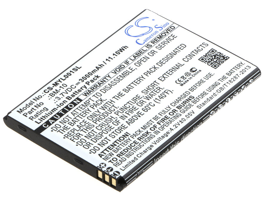 3.7VV 3000mAh/11.10Wh Li-ion Mobile/SmartPhone Battery for Myphone