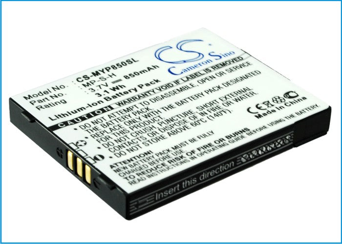 3.7V 850mAh Li-ion Mobile/SmartPhone Battery for Myphone