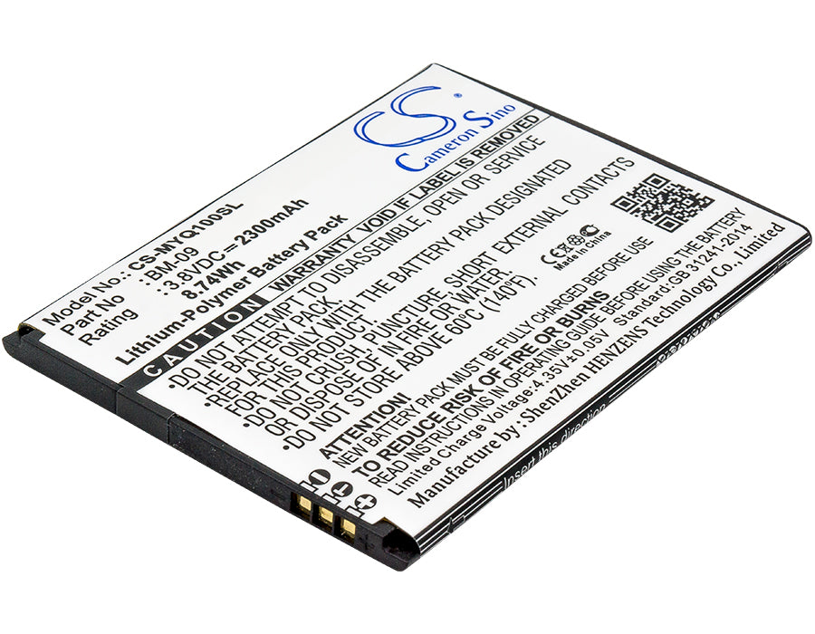 3.8V 2300mAh/8.74Wh Li-Polymer Mobile/SmartPhone Battery for Myphone