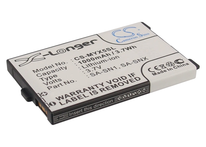 3.7V 1000mAh/3.70Wh Li-ion Mobile/SmartPhone Battery for Sagem