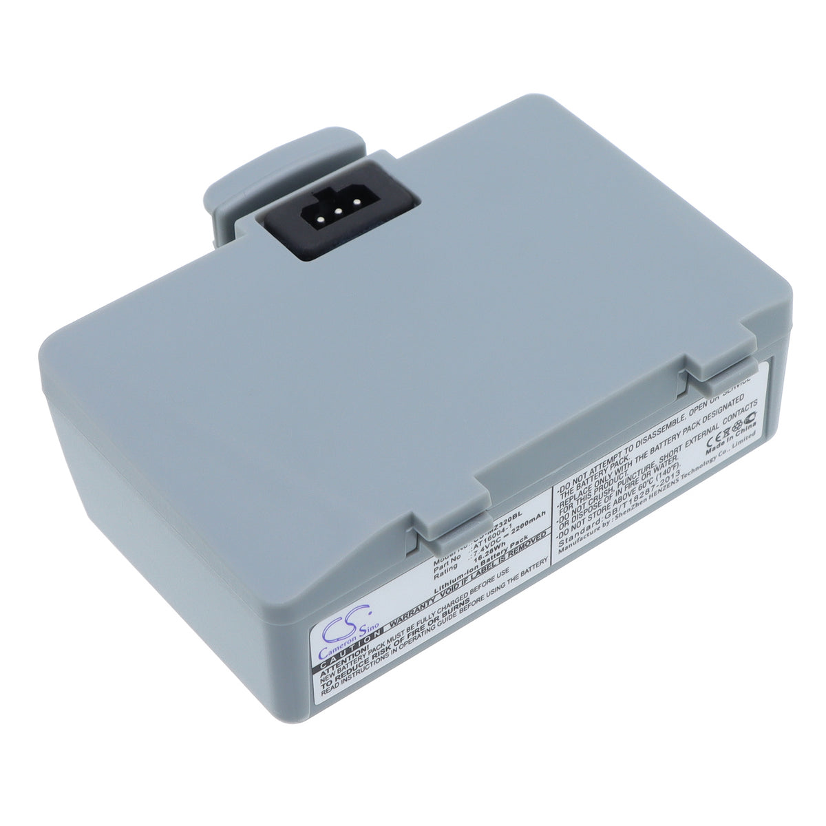 7.4V 2200mAh/16.28Wh Li-ion Barcode/Scanner Battery for Zebra