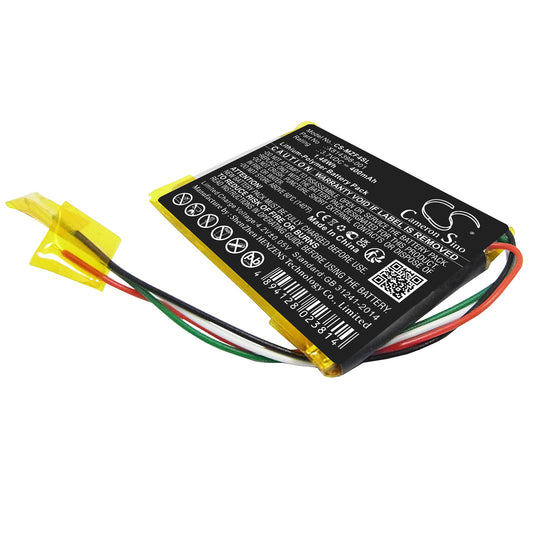 3.7V 600mAh/2.22Wh Li-Polymer MP3/MP4/PMP Battery for Microsoft