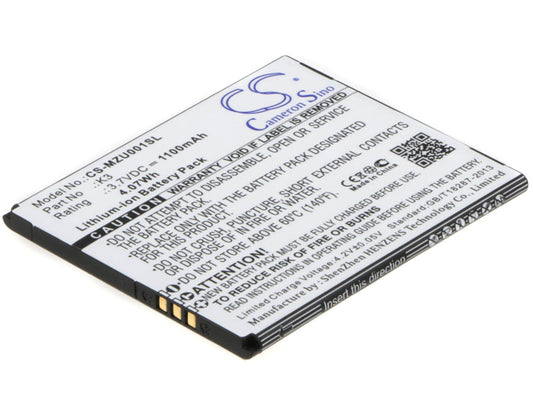 3.7VV 1100mAh/4.07Wh Li-ion Mobile/SmartPhone Battery for NAVON