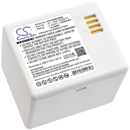 7.4V 2200mAh/16.28Wh Li-ion Home Security Camera Battery for Netgear