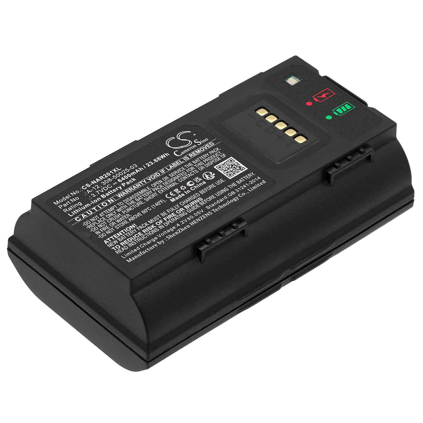 CS-NAR201XL Replacement Battery – Compatible with AVD2001, Essential Smart Wired Video Do