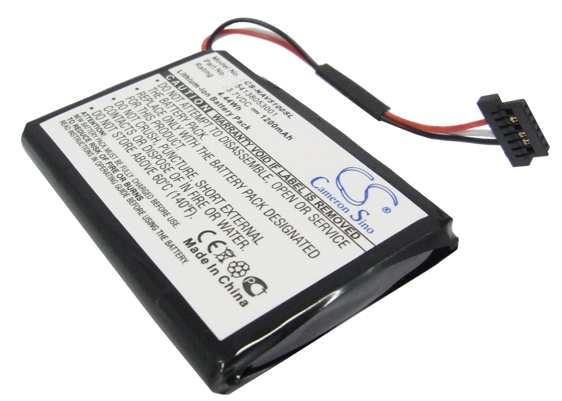 3.7V 1200mAh Li-ion GPS/Navigator Battery for Navigon