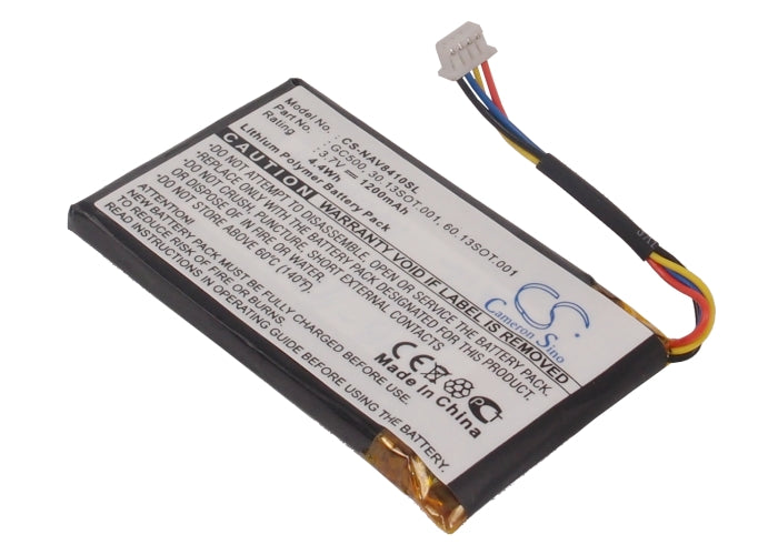 3.7V 1200mAh Li-Polymer GPS/Navigator Battery for Navigon