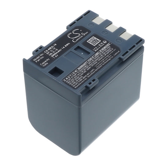 7.4V 2000mAh Li-ion Camera Battery for Canon