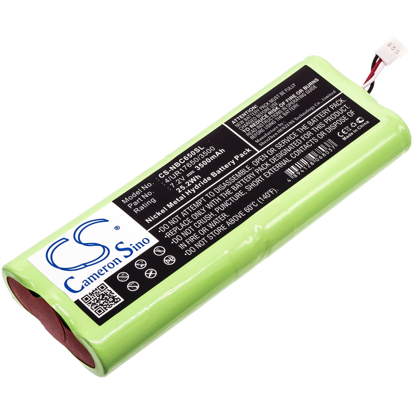 7.2V 3500mAh/25.20Wh Ni-MH Equipment/Survey Battery for Nikon