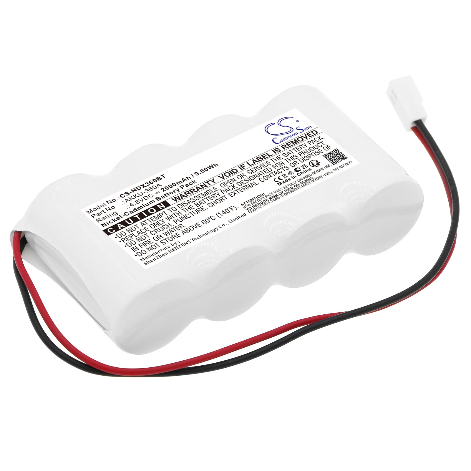 CS-NDX360BT Replacement Battery – Compatible with 111A, 151A, 32094, 9000ASD, OS360A, OS365A