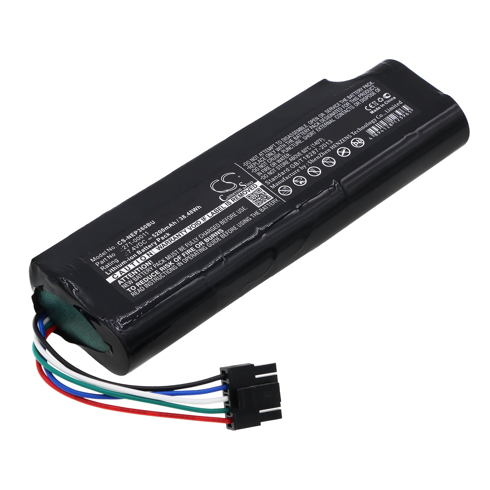 7.4V 5200mAh/38.48Wh Li-ion RAID Controller Battery for IBM