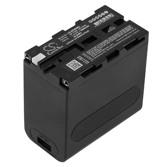 7.4V 6600mAh/48.84Wh Li-ion Camera Battery for Sony