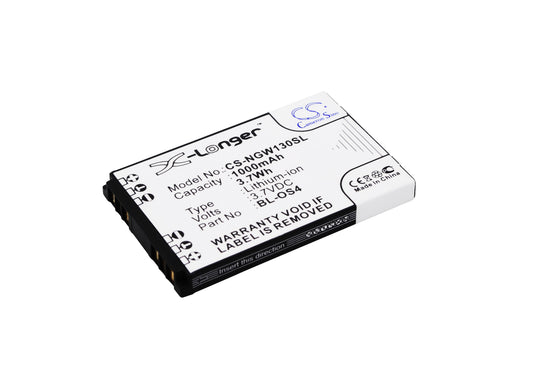 3.7V 1000mAh/3.70Wh Li-ion Mobile/SmartPhone Battery for NGM
