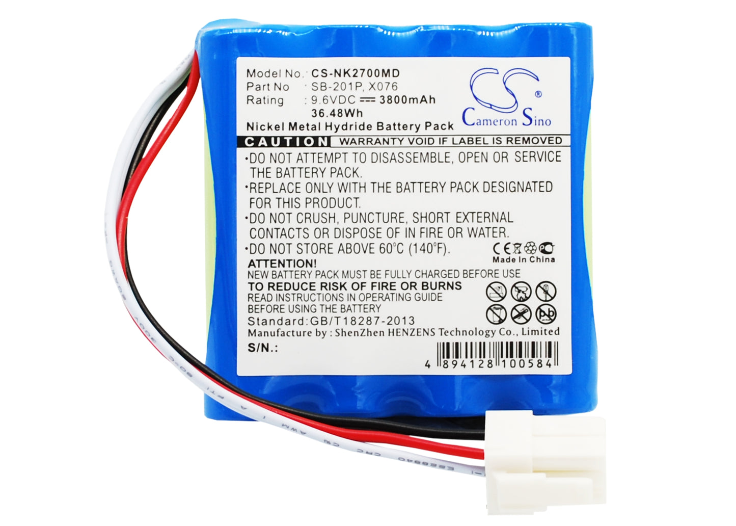 CS-NK2700MD Replacement Battery – Compatible with PVM-2700, PVM-2700 Monitor, PVM-2701, PVM-2701 Monitor, PVM-2703, PVM-2703 Monitor