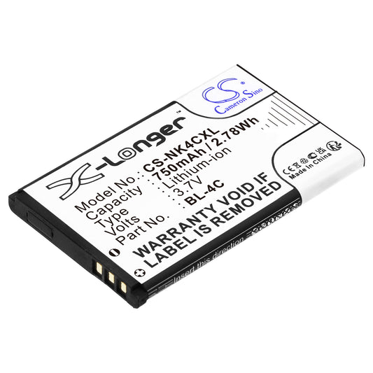 3.7V 750mAh/2.78Wh Li-ion Camera Battery for SVP
