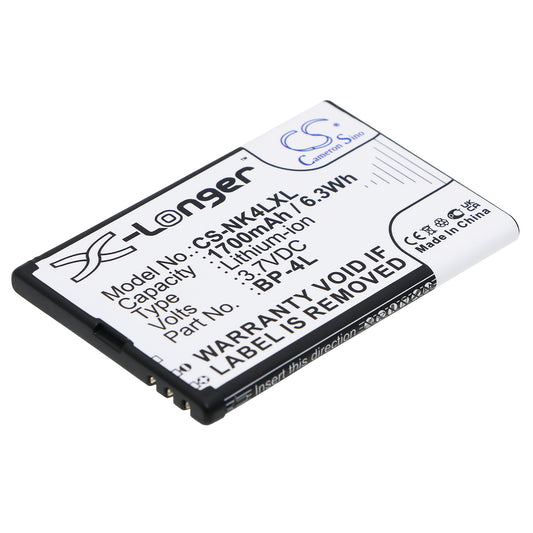 3.7V 1700mAh/6.29Wh Li-ion Ebook/eReader Battery for WEXLER