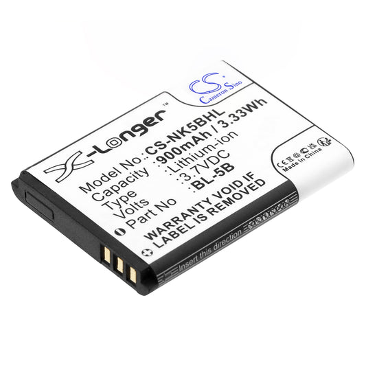 3.7V 900mAh/3.33Wh Li-ion Camera Battery for iSpan