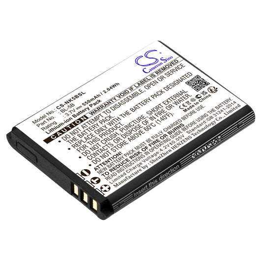 3.7V 550mAh/2.04Wh Li-ion Camera Battery for Minox